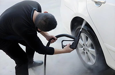 Limpieza de carrocería del vehículo