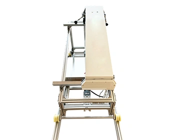 Robot limpiador de paneles solares (tipo riel)