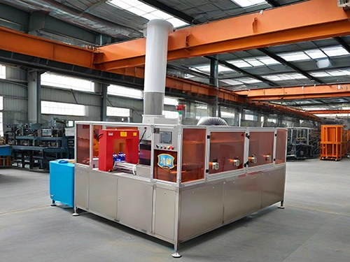 Túnel de lavado para ejes de motor