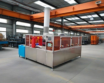 Túnel de lavado para ejes de motor